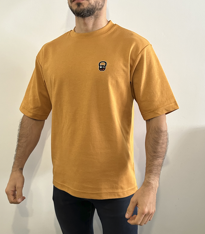Camiseta Oversize U 100% Algodón hombre Happy byMarcoPoletti
